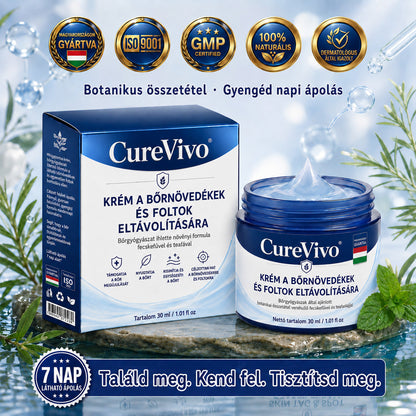 🏆𝗖𝘂𝗿𝗲𝗩𝗶𝘃𝗼® 𝟕-𝐍𝐚𝐩𝐨𝐬 𝐁ő𝐫𝐜í𝐦𝐤é𝐤 é𝐬 𝐅𝐨𝐥𝐭𝐨𝐤 𝐄𝐥𝐭á𝐯𝐨𝐥í𝐭ó 𝐊𝐫é𝐦 (𝐅á𝐣𝐝𝐚𝐥𝐨𝐦𝐦𝐞𝐧𝐭𝐞𝐬 𝐅𝐨𝐫𝐦𝐮𝐥𝐚 – 𝐇𝐞𝐠𝐞𝐤 𝐍é𝐥𝐤ü𝐥)
