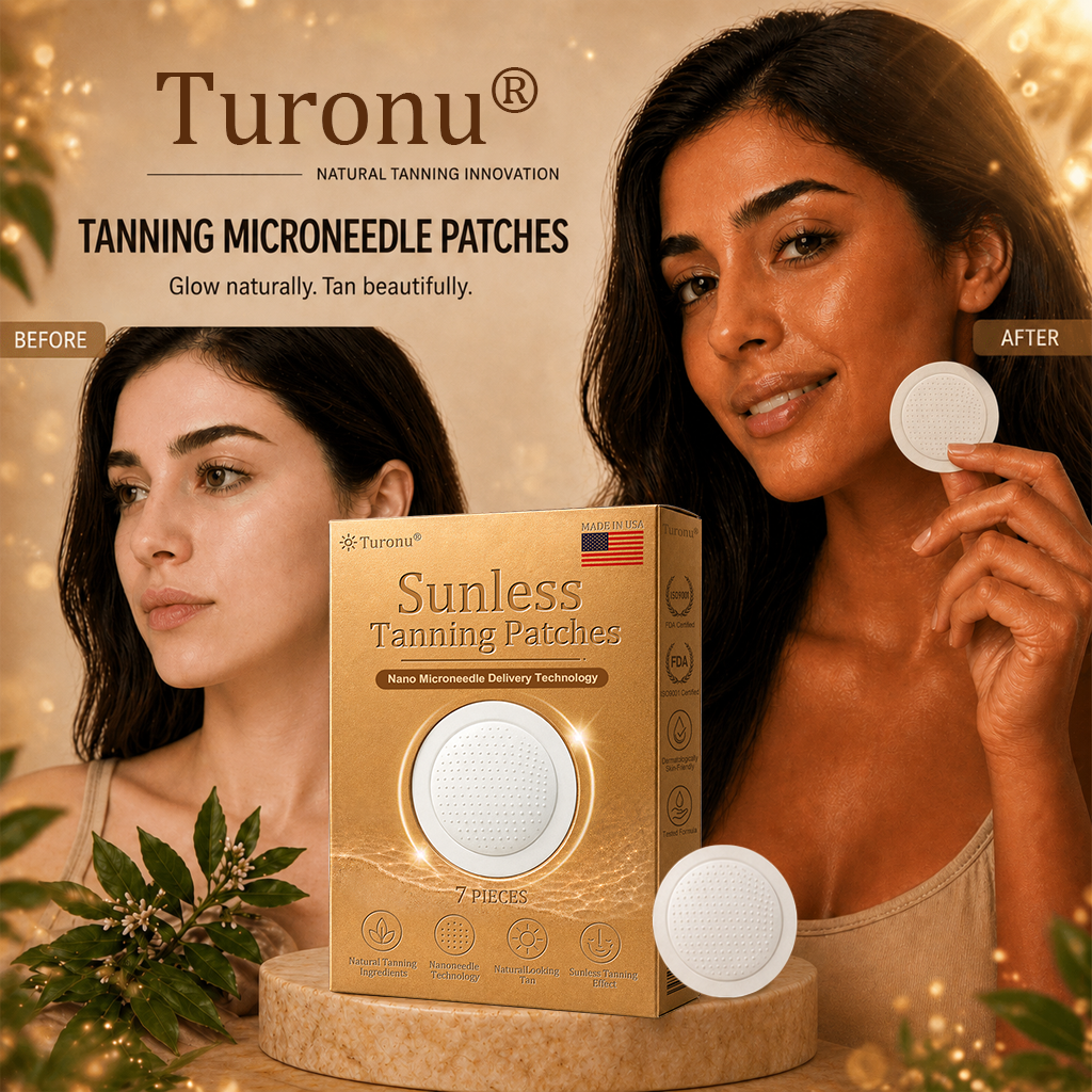 𝐎𝐟𝐟𝐢𝐜𝐢𝐚𝐥 𝐁𝐫𝐚𝐧𝐝 𝐒𝐭𝐨𝐫𝐞 |☀️Turonu® Sunless Transdermal Tanning Patch⭐ — Awaken Your Natural Bronze
