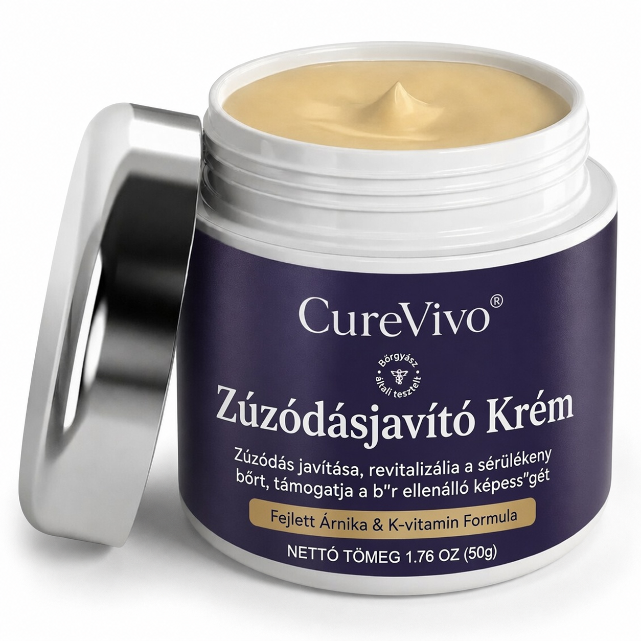 🎫100K+ ELADVA ✨😉 – CureVivo® Zúzódásjavító és bőrerősítő krém🔬