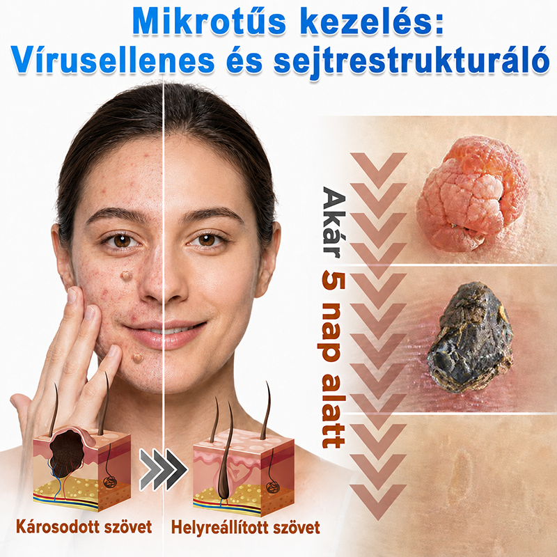🌞Hudros® 2-az-1-ben Mikrotű & Hidrokoloid Tapasz 🇭🇺|👍Kiemelkedő Anyajegyek, Pattanások, Lapos Szemölcsök & Bőrkinövések Eltávolítója | Ráncok, Hegek & Bőrhibák Javítása | Láthatatlan Csillag Pattanástapasz Arcra & Testre | 144 db