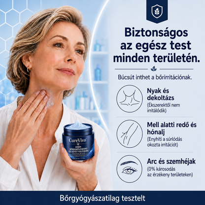 CureVivo® 7 napos bőrkinövés- és folteltávolító krém (fájdalommentes formula – hegek nélkül) 🌹