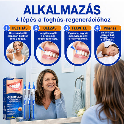 🩵🦷 Trilumia® 💗 GumRevive – fejlett gél az íny és a fogágy ápolására🇭🇺