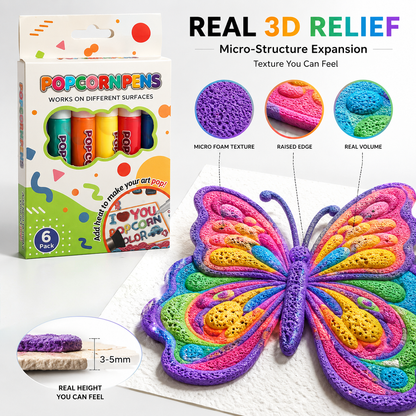 🎀🎀Takarítson meg 50%-ot🎀ha még ma rendel | IEY® 3D Relief Art Pen – Alakítsa a lapos rajzokat tapintható 3D műalkotásokká 🪄