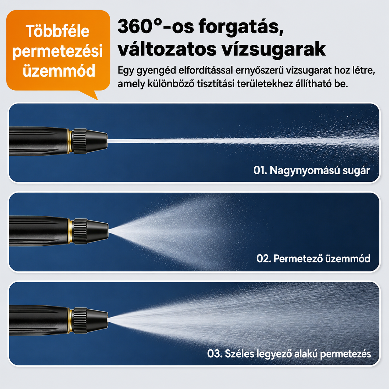 🔥 AKCIÓ: Csak 2490 Ft darabonként! 💦 Billhol® 💪Magasnyomású pisztoly – Ideális autómosáshoz és kerti locsoláshoz. 🚿🚗