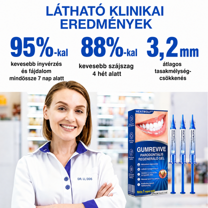 🚩 HEATWOLF® 🦷🥏GumRevive – Parodontális helyreállító gél👈