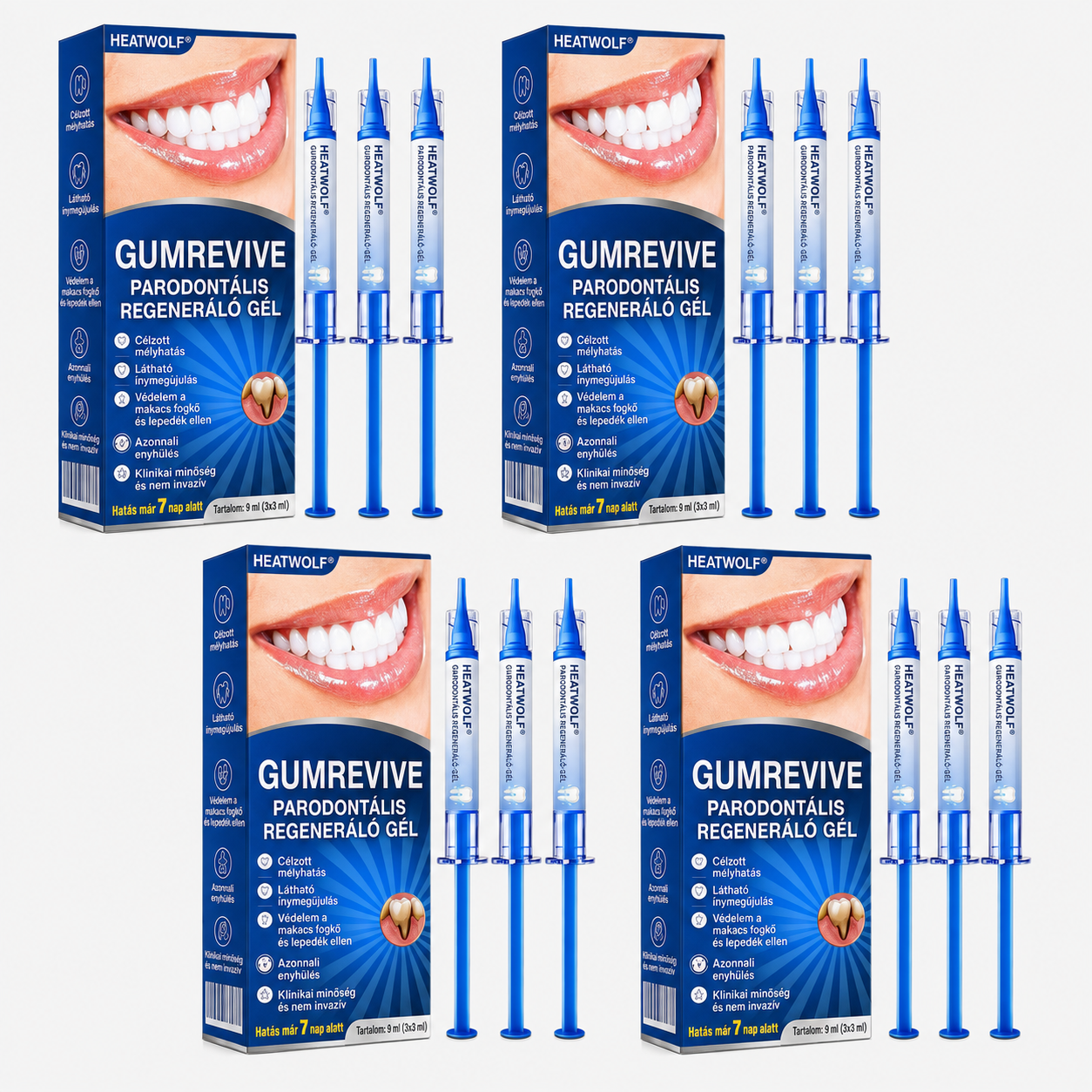 🚩 HEATWOLF® 🦷🥏GumRevive – Parodontális helyreállító gél👈