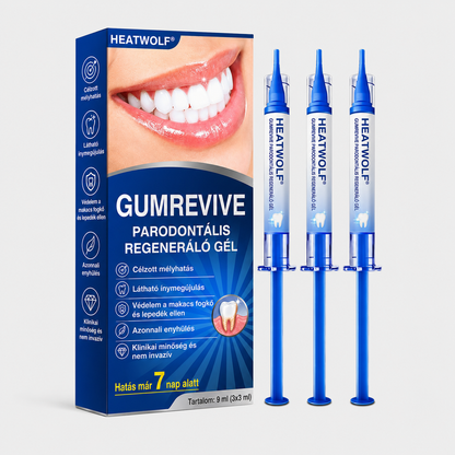 🚩 HEATWOLF® 🦷🥏GumRevive – Parodontális helyreállító gél👈