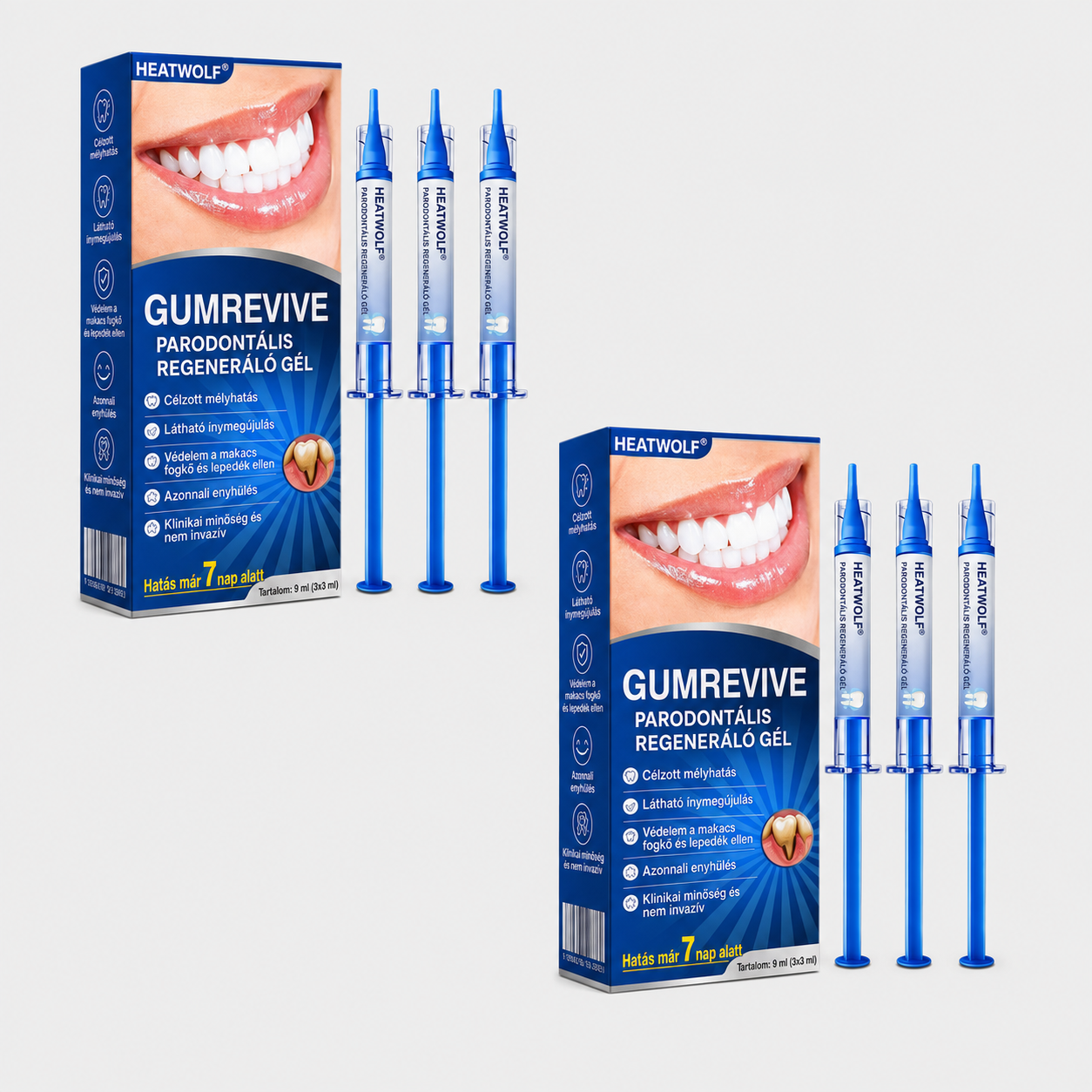 🚩 HEATWOLF® 🦷🥏GumRevive – Parodontális helyreállító gél👈